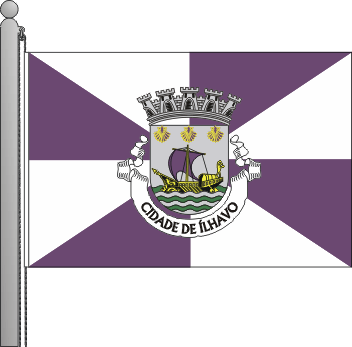 Bandeira do municpio de lhavo