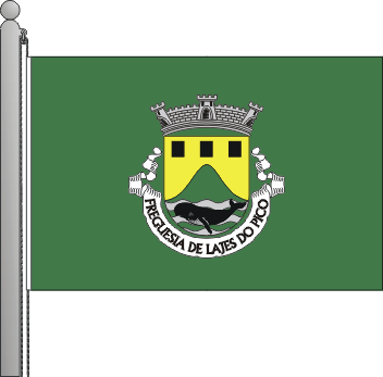 Bandeira da freguesia de Lajes do Pico
