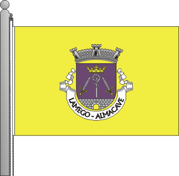 Bandeira da freguesia de Almacave