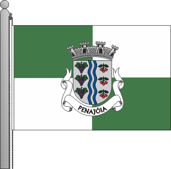 Bandeira da freguesia de Penajia