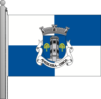 Bandeira da freguesia de Ameixoeira