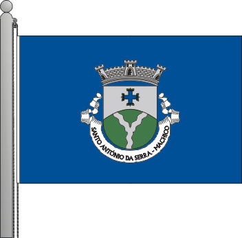 Bandeira da freguesia de Santo Antnio da Serra