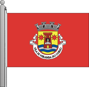 Bandeira do municpio de Miranda do Corvo