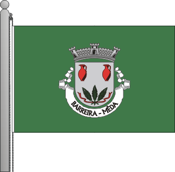 Bandeira da freguesia de Barreira