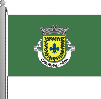 Bandeira da freguesia de Carvalhal