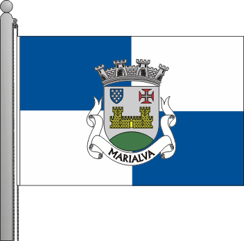 Bandeira da freguesia de Marialva