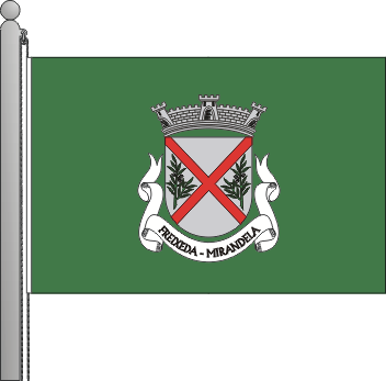 Bandeira da freguesia de Freixeda