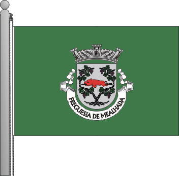 Bandeira da freguesia de Mealhada