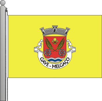 Bandeira da freguesia de Gave