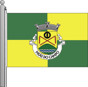 Bandeira da freguesia de Mes do Campo