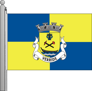 Bandeira da freguesia de Verride