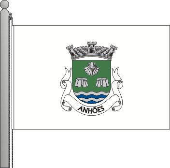 Bandeira da freguesia de Anhes