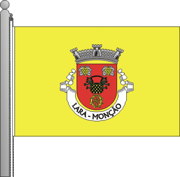 Bandeira da freguesia de Lara