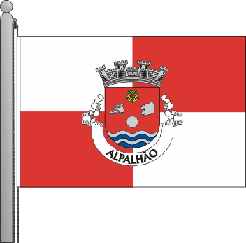 Bandeira da freguesia de Alpalho
