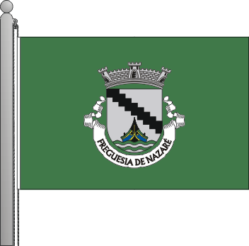 Bandeira da freguesia de Nazar