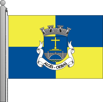 Bandeira da freguesia de Algs