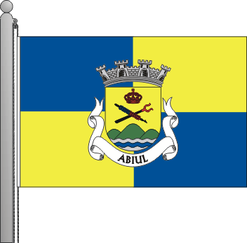 Bandeira da freguesia de Abiul