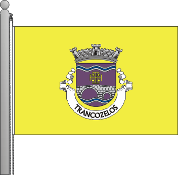 Bandeira da freguesia de Trancozelos