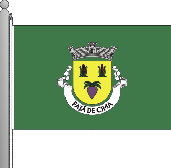Bandeira da freguesia de Faj de Cima