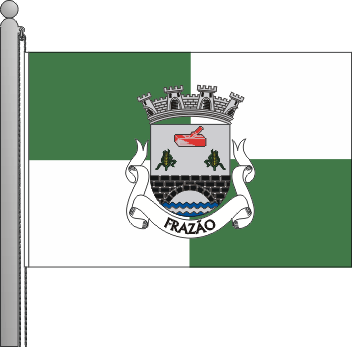 Bandeira da freguesia de Frazo