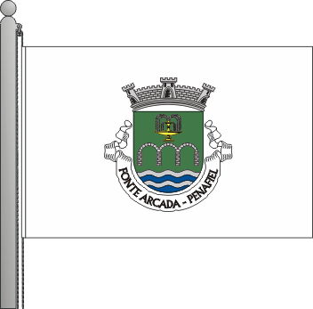 Bandeira da freguesia de Fonte Arcada