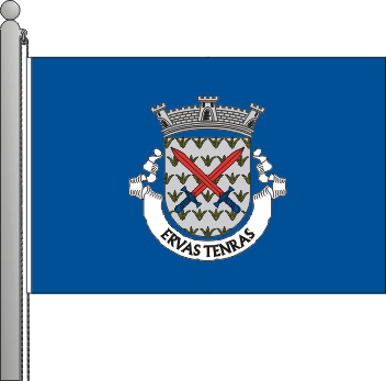 Bandeira da freguesia de ErvasTenras