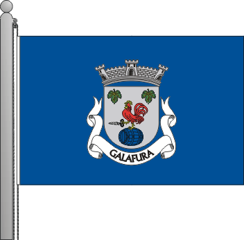 Bandeira da freguesia de Galafura