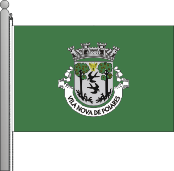 Bandeira do municpio de Vila Nova de Poires