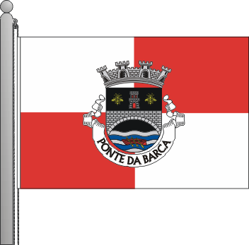 Bandeira do municpio de Ponte da Barca