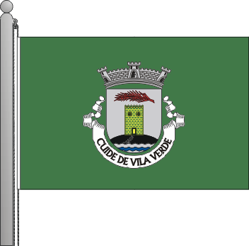 Bandeira da freguesia de Cuide de Vila Verde