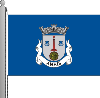 Bandeira da freguesia de Anais