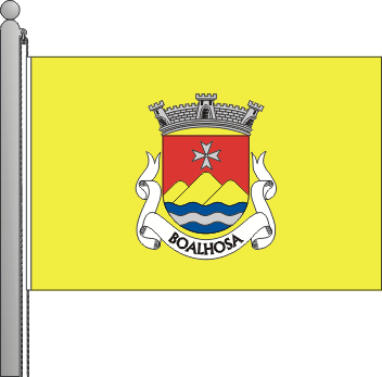 Bandeira da freguesia de Boalhosa