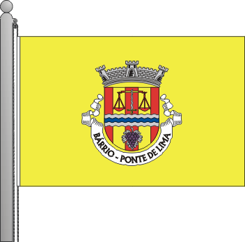 Bandeira da freguesia de Brrio