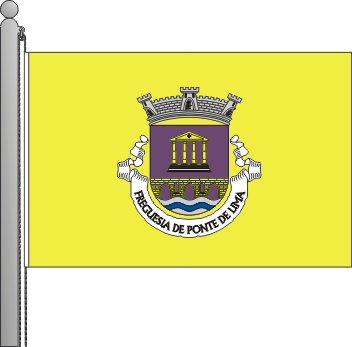Bandeira da freguesia de Ponte de Lima