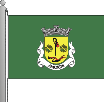 Bandeira da freguesia de Amorim