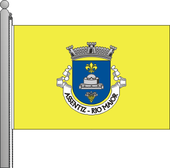 Bandeira da freguesia de Assentiz