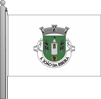 Bandeira da freguesia de So Joo da Ribeira
