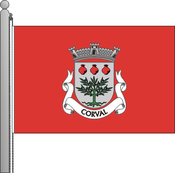 Bandeira da freguesia de Corval
