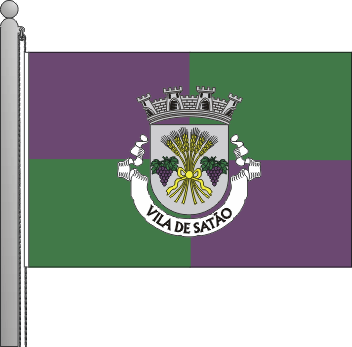 Bandeira do municpio de Sato