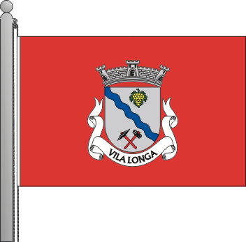 Bandeira da freguesia de Vila Longa
