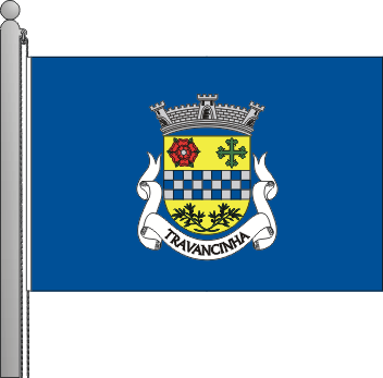 Bandeira da freguesia de Travancinha