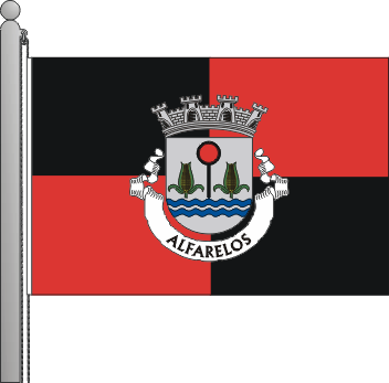 Bandeira da freguesia de Alfarelos