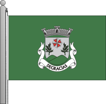 Bandeira da freguesia de Degracias
