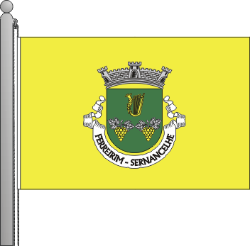 Bandeira da freguesia de Ferreirim