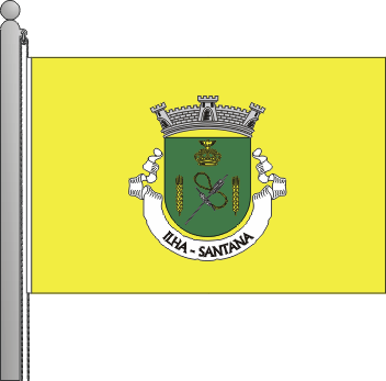 Bandeira da freguesia de Ilha