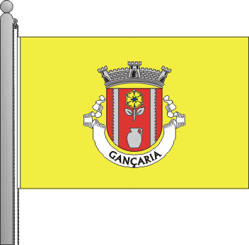 Bandeira da freguesia de Ganaria