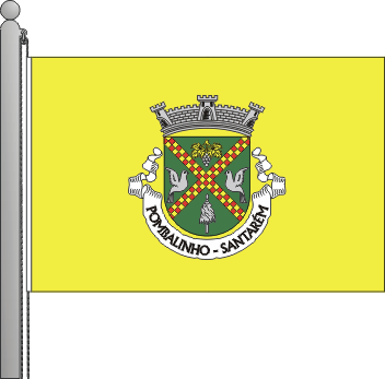 Bandeira da freguesia de Pombalinho