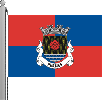 Bandeira da freguesia de Pernes