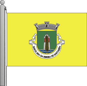 Bandeira da freguesia de Santa Iria da Ribeira de Santarm