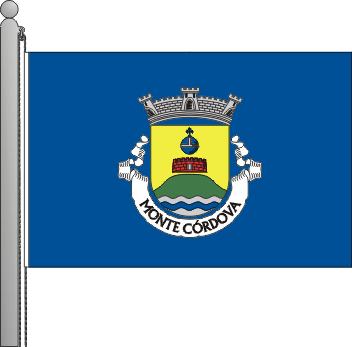 Bandeira da freguesia de Monte Crdova